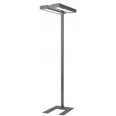 Büro-Stehleuchte mit direktem und Indirektem Licht